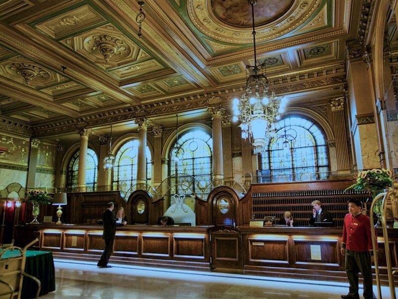 Hotel Metropole Bruxelas Exterior foto The lobby of the Imperial Hotel